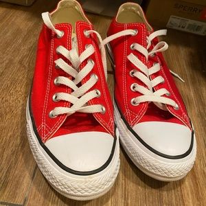Red converse